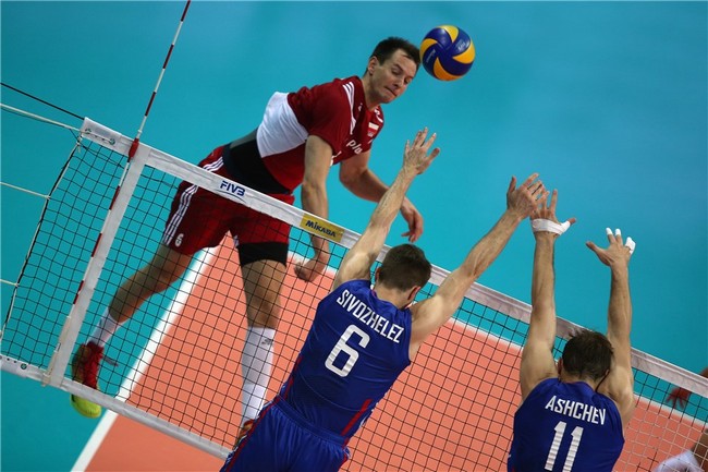 روسیه 2 - لهستان 3 / روسیه یک امتیاز برای ایران گرفت و حذف شد(عکس)