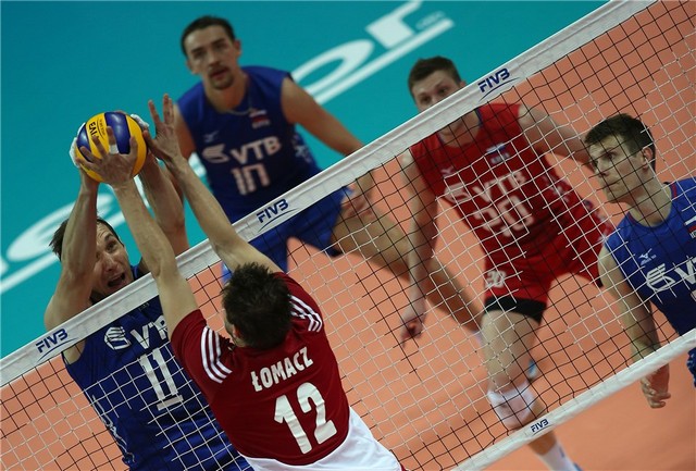 روسیه 2 - لهستان 3 / روسیه یک امتیاز برای ایران گرفت و حذف شد(عکس)