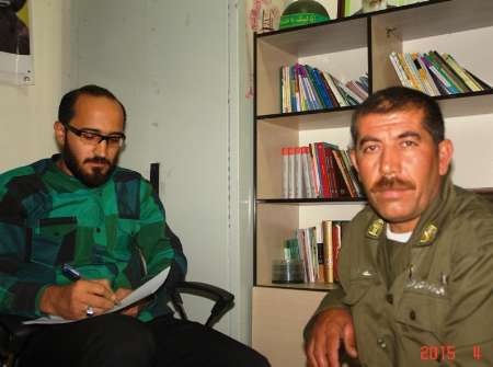 مسن ترین سرباز ناجا با ۸ فرزند و ۳ نوه!