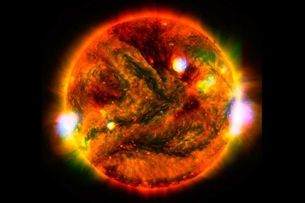 انتشار تصویری متفاوت از خورشید انتشار تصویری متفاوت از خورشید