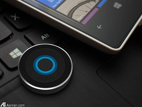 دسترسی آسان به کورتانا با دکمه بلوتوثی ساتچی دسترسی آسان به کورتانا با دکمه بلوتوثی ساتچی