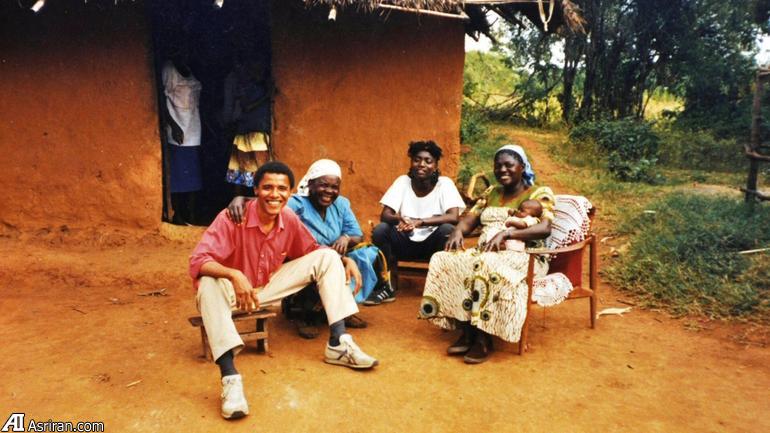 انتشار تصاویر منتشر نشده از اوباما در کنیا (+عکس)