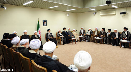 دیدار رئیس و اعضای مجلس خبرگان با رهبر انقلاب