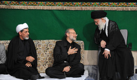 گستاخی تندروها در مراسم بیت رهبری