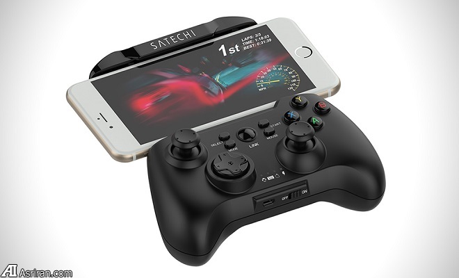 کنترلر بی سیم ساتچی برای گوشی هوشمند کنترلر بی سیم ساتچی برای گوشی هوشمند