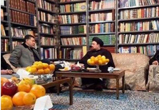 دیدار علی دایی و سیدحسن خمینی (عکس)