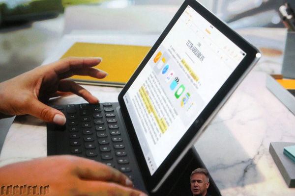 آیپد پرو 9.7 اینچی اپل رونمایی شد آیپد پرو 9.7 اینچی اپل رونمایی شد