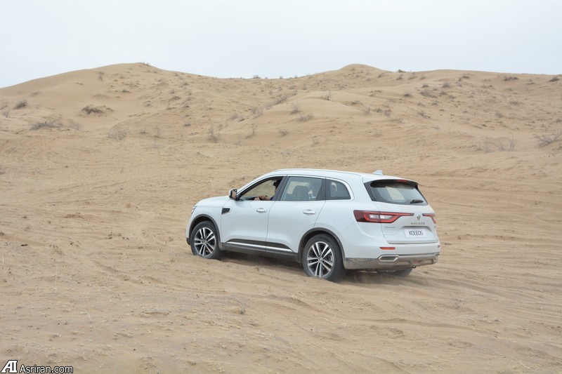 تست فنی کولئوس جدید در کویر/ شاسی بلند لوکس رنو چگونه است؟ (+عکس)