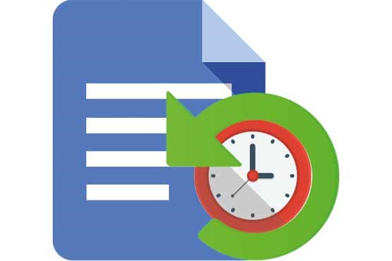 تاریخچه ویرایشها در گوگل درایو تاریخچه ویرایشها در گوگل درایو