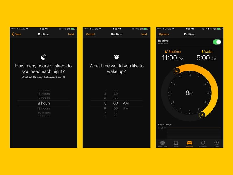 آیفون کاری میکند سر ساعت مشخصی بخوابید! آیفون کاری میکند سر ساعت مشخصی بخوابید!