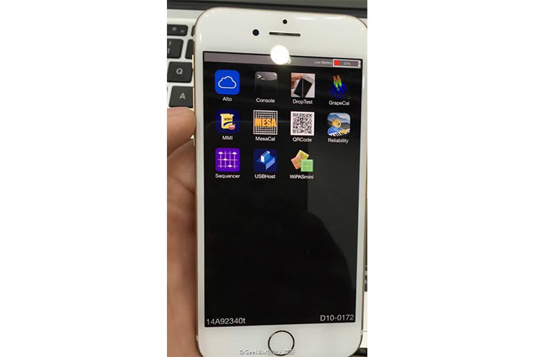 افشای نخستین تصاویر از آیفون 7 در حال کار افشای نخستین تصاویر از آیفون 7 در حال کار