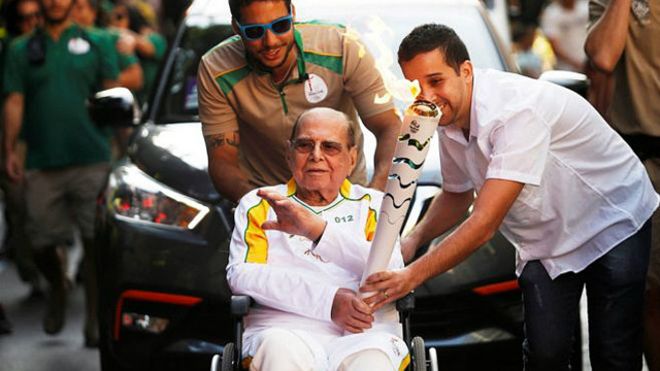 حامل مشعل المپیک 2016 ریو درگذشت (+عکس)