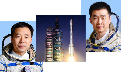 اعزام 2 چینی به فضا