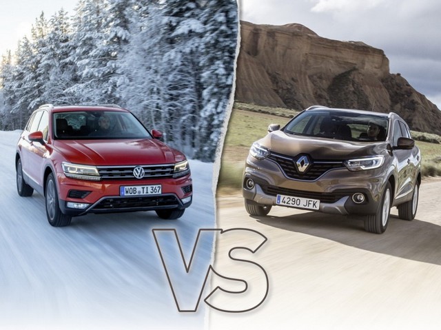 جدال کراس‌اوورهای محبوب اروپایی/ فولکس واگن تیگوآن در مقابل رنو کاجار (+عکس)