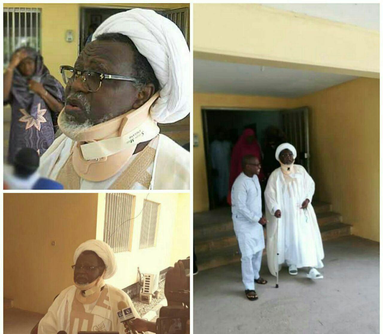 شیخ زکزاکی پس از 2 سال در میان خبرنگاران حاضر شد شیخ زکزاکی پس از 2 سال در میان خبرنگاران حاضر شد