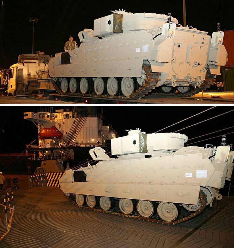 هدیه آمریکایی‌ها به ارتش لبنان (عکس)