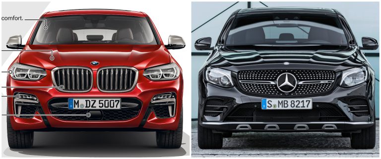 مرسدس GLC کوپه یا ب‌ام‌و X4: بله، انتخاب سخت است!