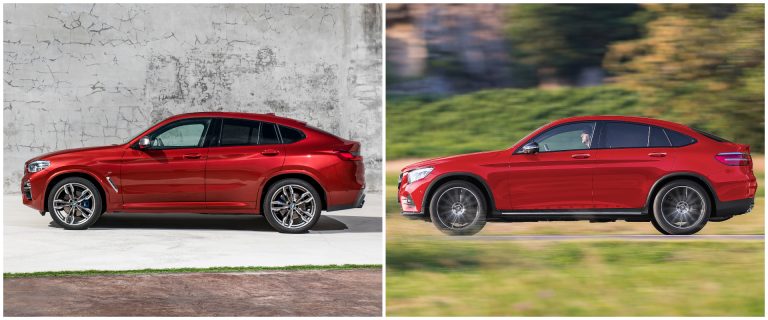 مرسدس GLC کوپه یا ب‌ام‌و X4: بله، انتخاب سخت است!