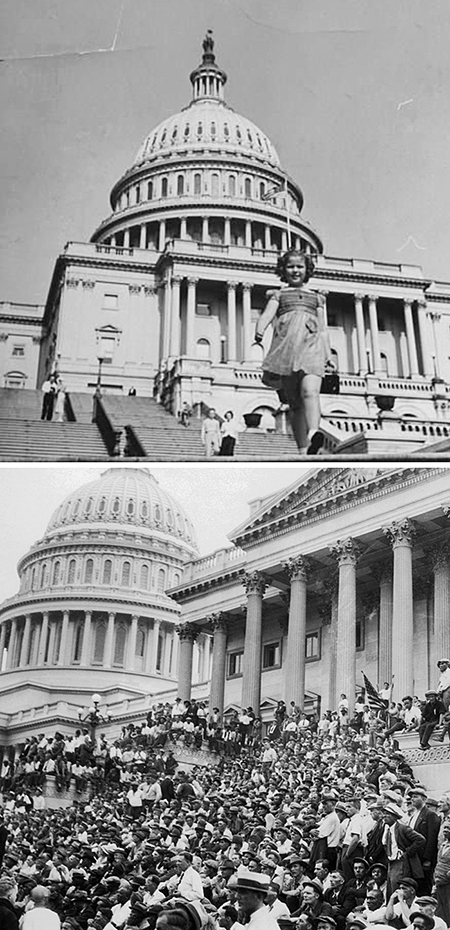 باورتان می‌شود این عکس‌ها به فاصله یک روز گرفته شده‌اند