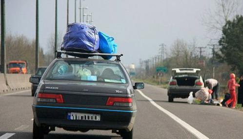نوروز و ماشین های پلاک تهران!