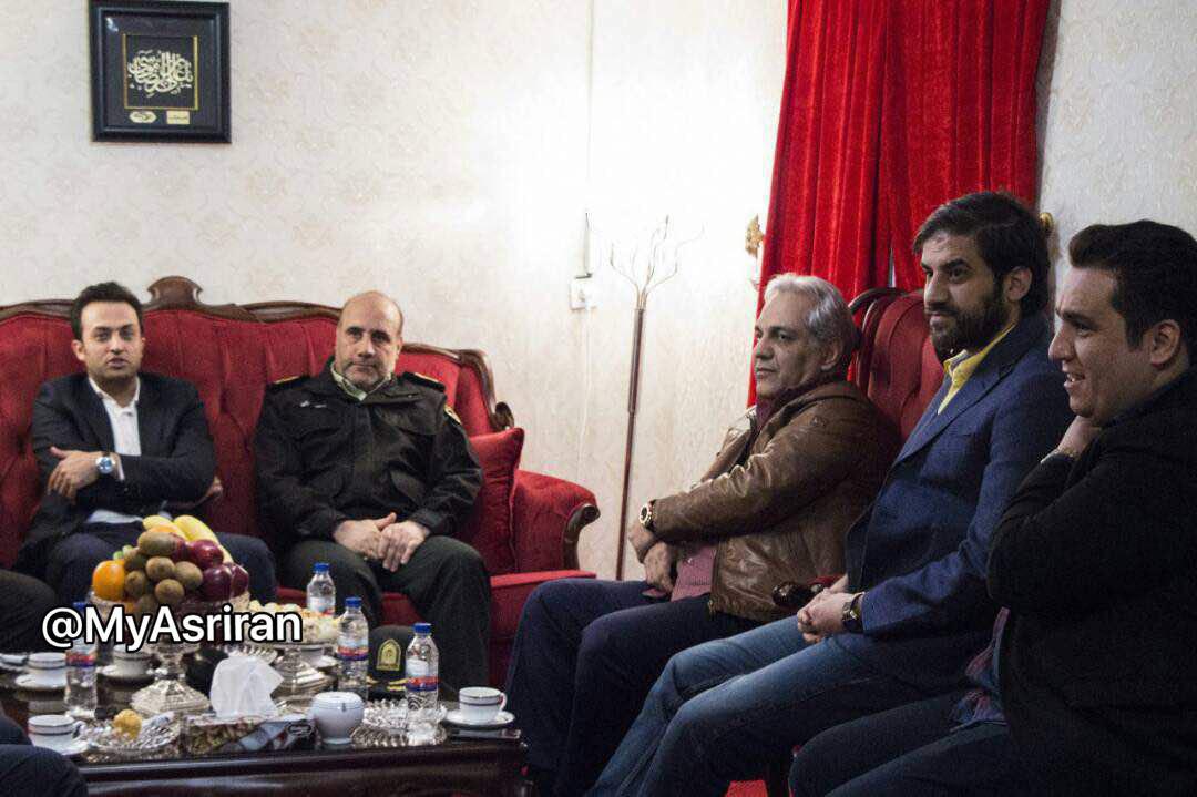 حضور سرزده رئیس پلیس تهران در برنامه «دورهمی» (+عکس) حضور سرزده رئیس پلیس تهران در برنامه «دورهمی» (+عکس)