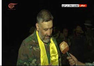 اولین حضور علنی یکی از فرماندهان ارشد نظامی حزب‌الله (+عکس)