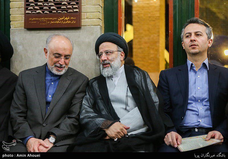 هم‌نشینی رئیسی با معاون رقیب انتخاباتی‎اش (عکس)