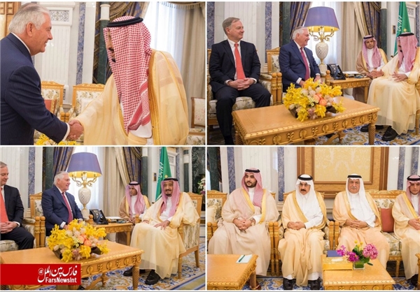 دیدار تیلرسون و پادشاه عربستان (+عکس) دیدار تیلرسون و پادشاه عربستان (+عکس)