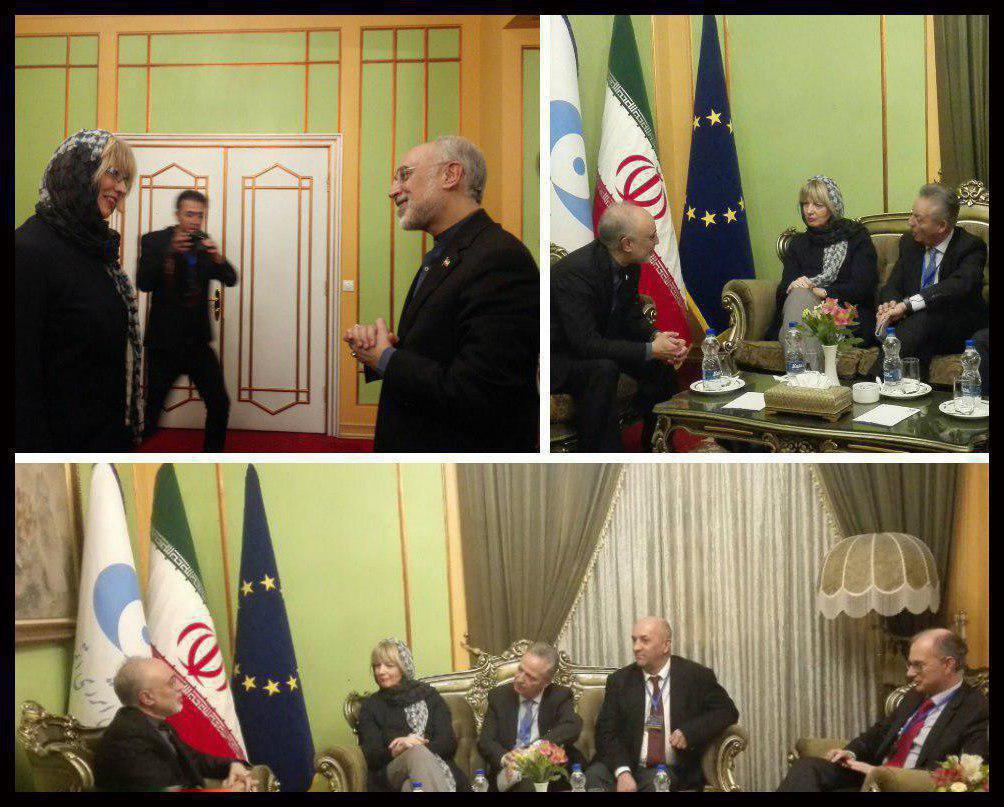 دیدار معاون موگرینی با صالحی در تهران (عکس) دیدار معاون موگرینی با صالحی در تهران (عکس)