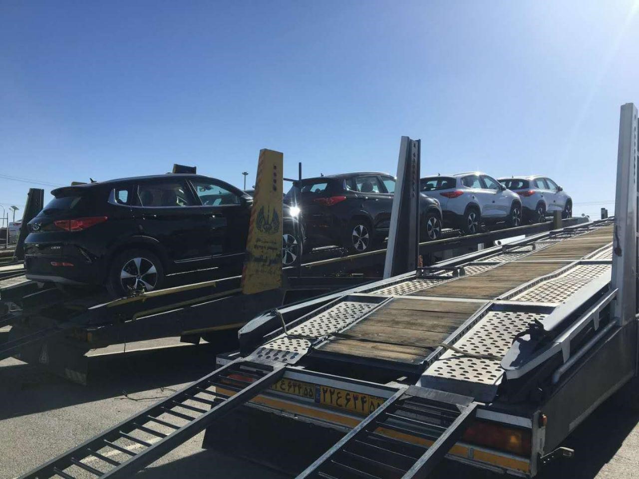 بارگیری خودروهای تیگو7 برای توزیع در سراسر کشور بارگیری خودروهای تیگو7 برای توزیع در سراسر کشور