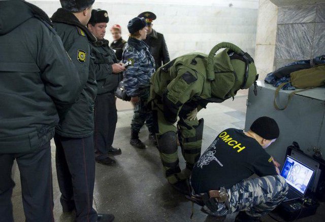 تخلیه مرکز تجاری مسکو به دنبال تهدید به بمب گذاری