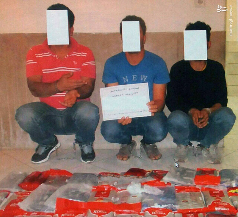 بازداشت باند حشیش‌فروشان در شهرری (عکس)