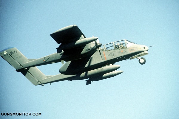 هواپیمای تهاجمی نورث آمریکن راکول OV-10 برونکو(+تصاویر)