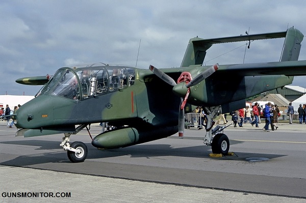 هواپیمای تهاجمی نورث آمریکن راکول OV-10 برونکو(+تصاویر)