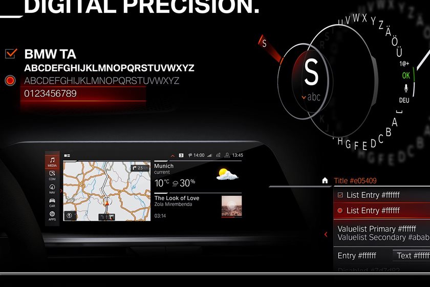 نسل آینده تجهیزات اطلاعات و سرگرمی دیجیتالی در ب‌ام‌و
