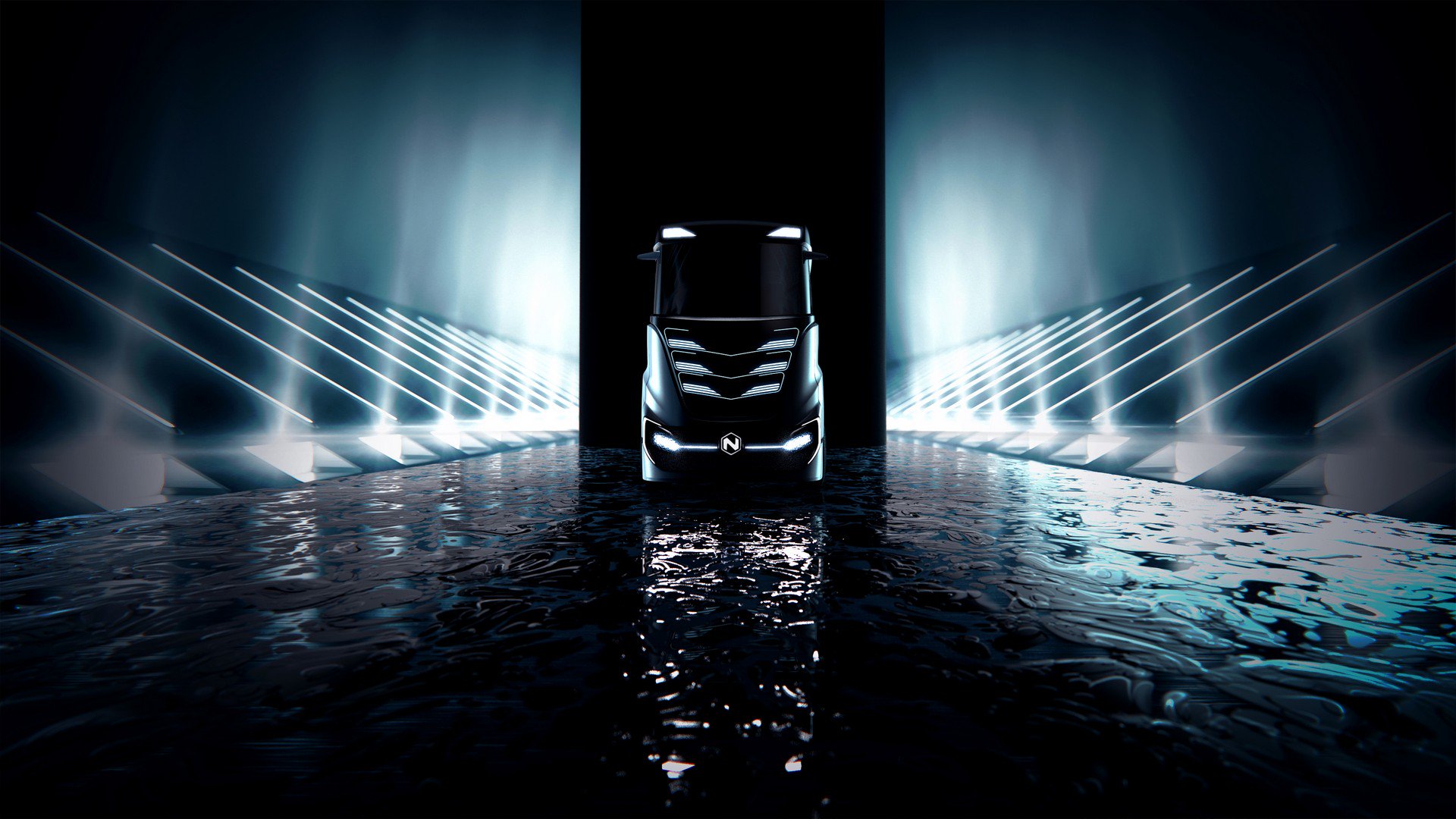 کامیون‌های پاک نیکولا در راه ورود به جاده‌های جهان