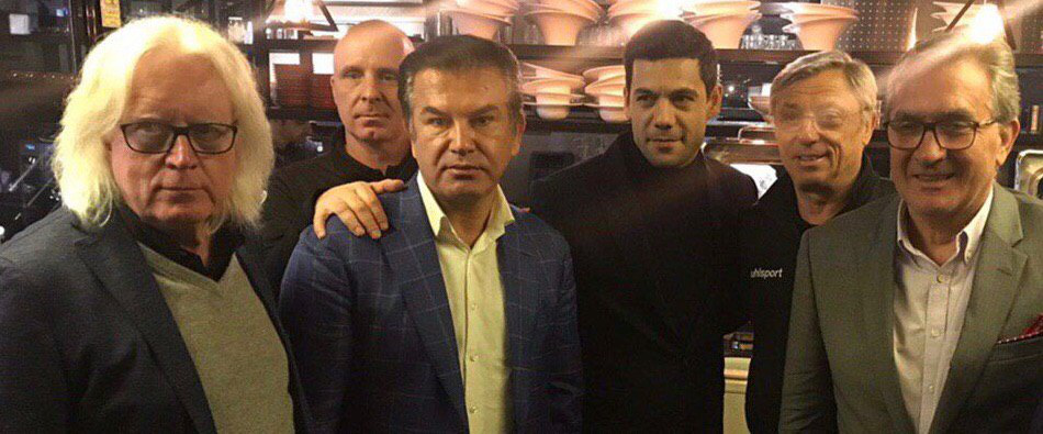 حضور شفر و برانکو در ضیافت شام کرانچار حضور شفر و برانکو در ضیافت شام کرانچار