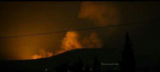 شهادت 18 ایرانی در حمله موشکی به حومه حماة و حلب در سوریه