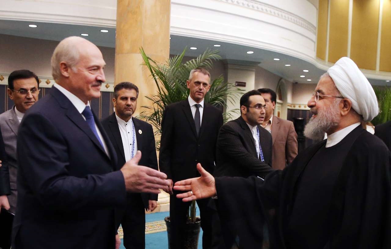 دیدار روسای جمهوری ایران و بلاروس در چین