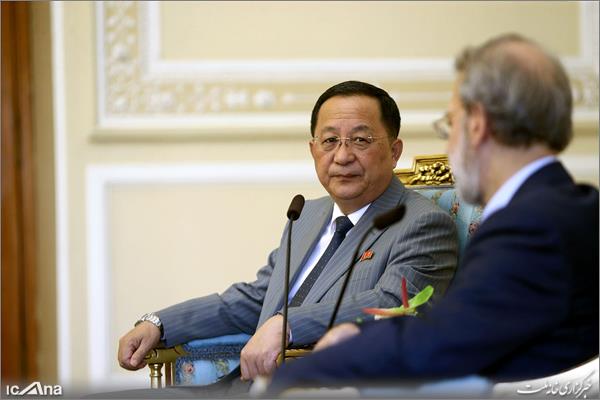 وزیر خارجه کره شمالی به لاریجانی: توسعه اقتصادی کره شمالی، دلیل مذاکره با آمریکا