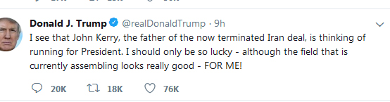 دو توییت بحثبرانگیز ترامپ: از دو توییت بحثبرانگیز ترامپ: از