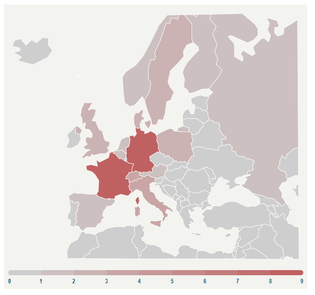 خروج 53 شرکت خارجی از بازار ایران؛ فرانسه و آلمان پیشتاز شدند خروج 53 شرکت خارجی از بازار ایران؛ فرانسه و آلمان پیشتاز شدند