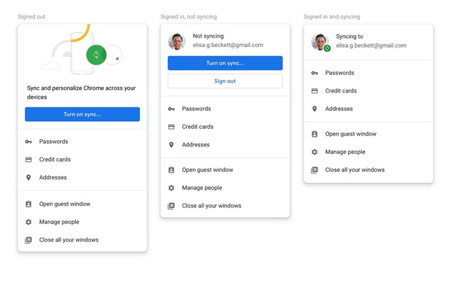 کروم قابلیت لاگین خودکار را غیرفعال کرد کروم قابلیت لاگین خودکار را غیرفعال کرد