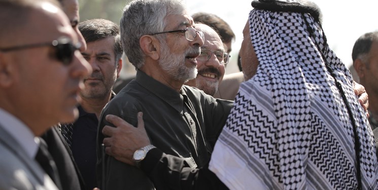 حضور حداد عادل در پیاده روی اربعین (عکس) حضور حداد عادل در پیاده روی اربعین (عکس)