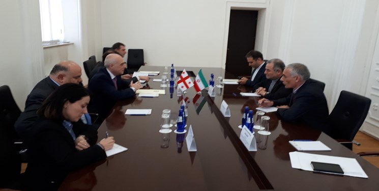 دیدار سفیر ایران با وزیر امور خارجه گرجستان دیدار سفیر ایران با وزیر امور خارجه گرجستان