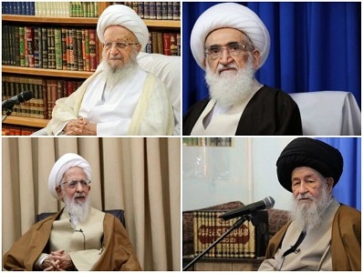 دعوت مراجع تقلید از مردم برای حضور در راهپیمایی ۲۲ بهمن