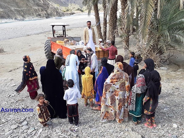 امدادرسانی در قصرقند