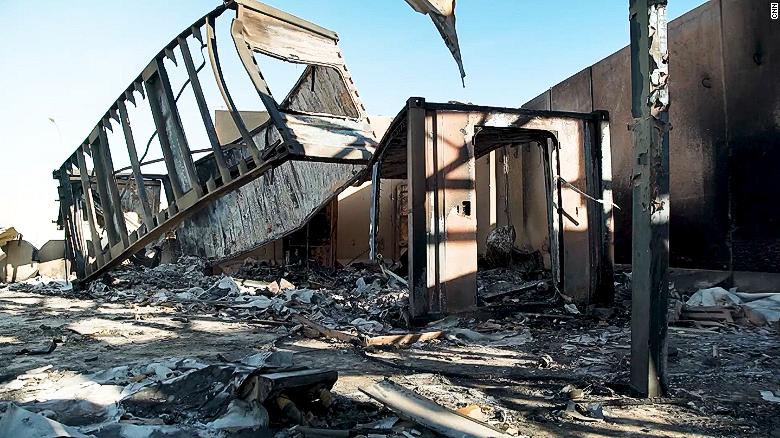 حمله موشکی سپاه به پایگاه آمریکا