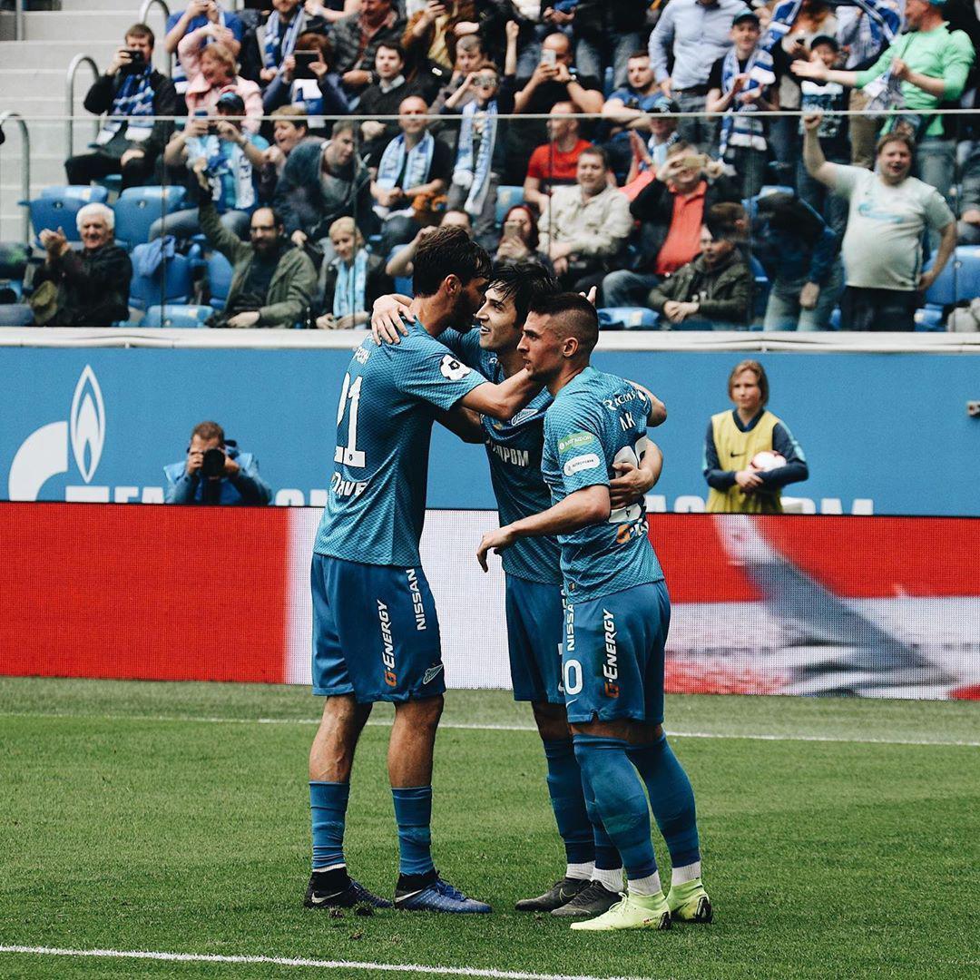 پایان لیگ روسیه با درخشش آزمون