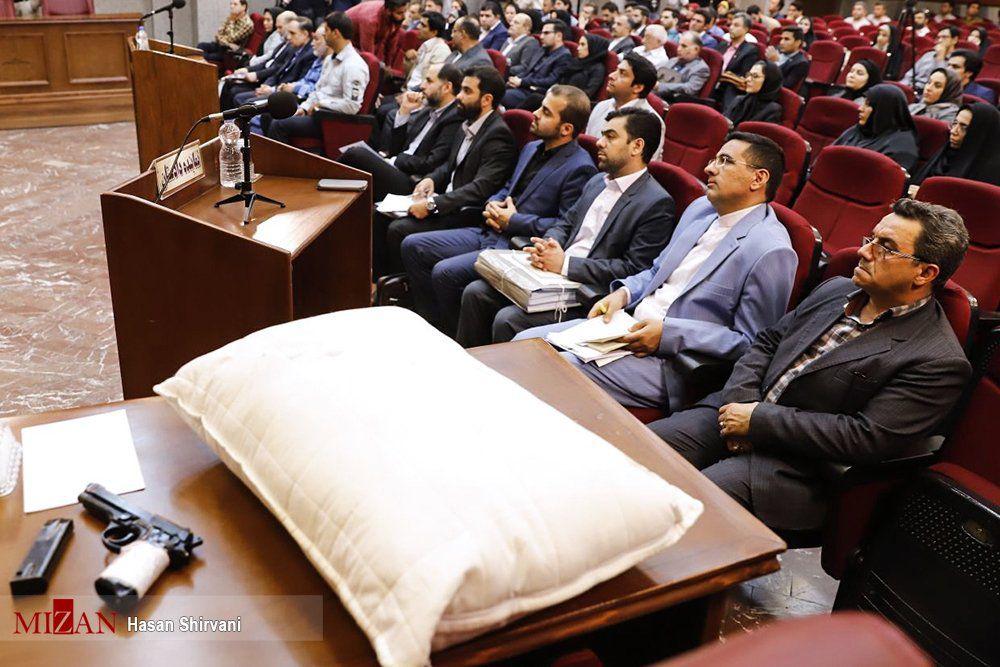 محاکمه علنی نجفی به اتهام قتل همسر (+فیلم و عکس)